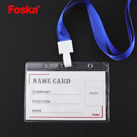 Porta Carnet  Foska Horizontal con Cinta 110x80mm  Ref. Sd107
