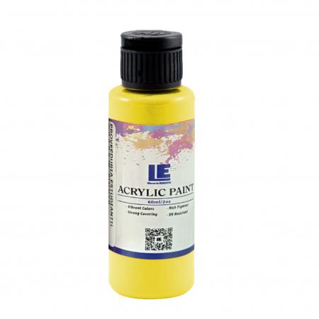 Pintura Acrilica 60ml Color Amarillo  Ref. 109c