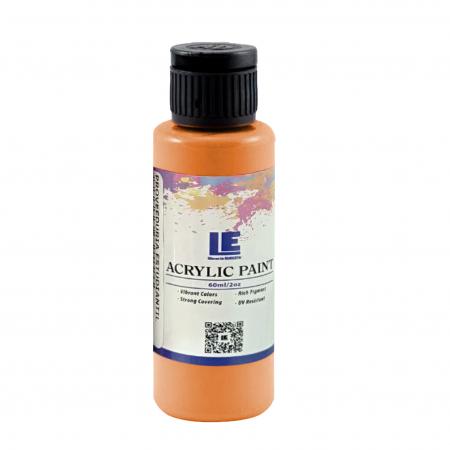 Pintura Acrilica 60ml Color Naranja Ref. 021c
