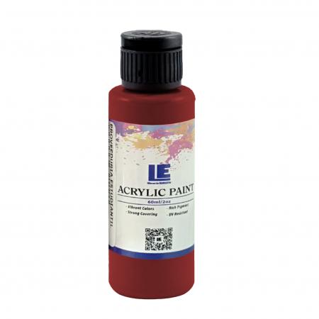 Pintura Acrilica Le Rojo Oscuro 60ml 032c