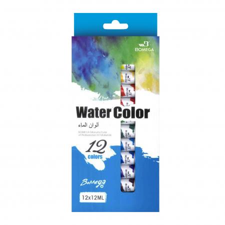 Estuche de Pintura Watercolor de 12ml X12 Colores 