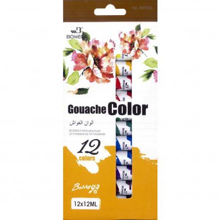 Estuche de Pintura Gouache (tempera) de 12ml X12 