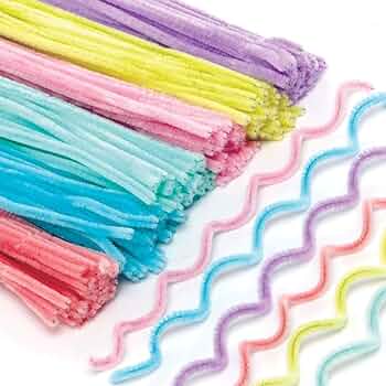 Limpia Pipas (chenyl) X Unidad Colores Pasteles 30cm Pointer
