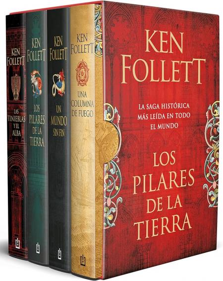 Estuche Saga los Pilares de la Tierra
