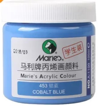 Pintura Acrilica Maries Cobalt Blue 100ml  453