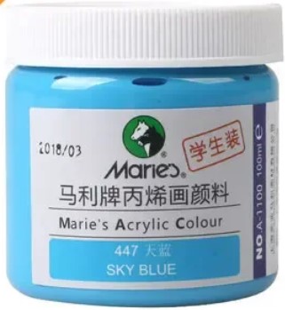 Pintura Acrilica Maries Sky Blue 100ml 447