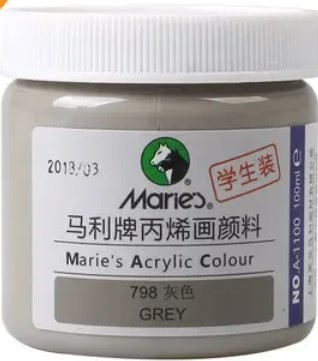 Pintura Acrilica Maries Grey 100ml 798