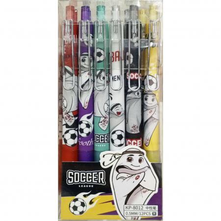 Boligrafo Gel Soccer 0.5mm Ref. Kp-8012