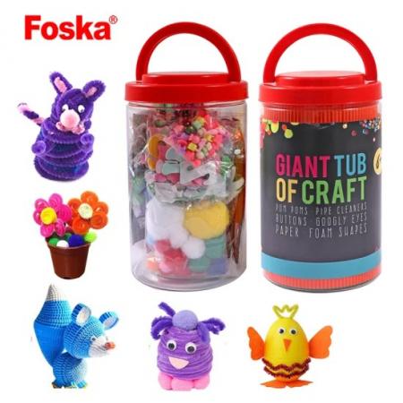 Pote de Manualidades Giant Tub Of Craft Foska para Niños  Cs1002