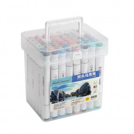 Estuche de Marcadores Dual X48 Colores Doble Qianmei