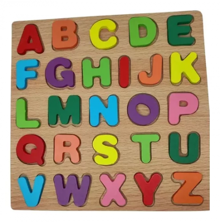 Rompecabeza de Madera Letras 
