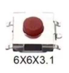Pa4 Microswitches (interruptor) 6x6x3.1  X4unidades