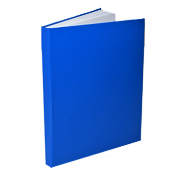 Cuaderno Empastado (td) Azul X 100 Hojas Cuadros 3x3 (g)