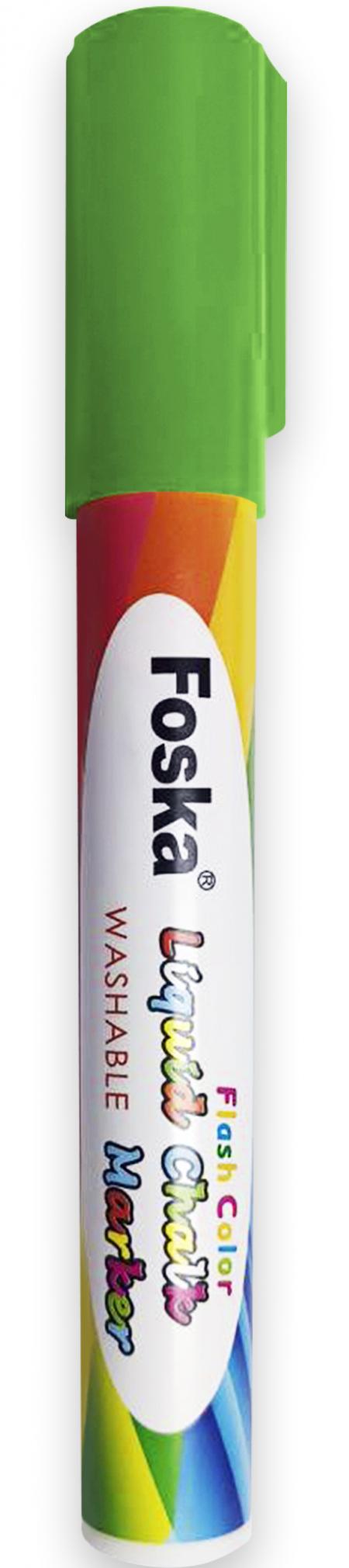 Marcador de Tiza Liquida Verde Foska Mk4004