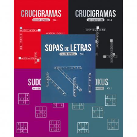 Sopa de Letras-crucigramas Sudokus