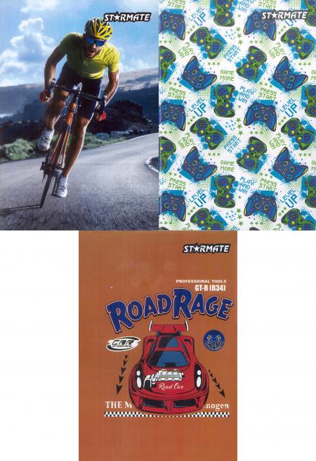 Cuaderno Doble Linea 80 Hojas Starmate