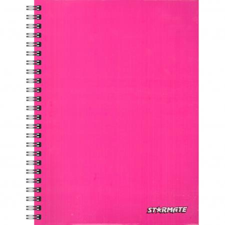Libreta Espiral Tapa Dura 5 Materias 150 Hojas Starmate 