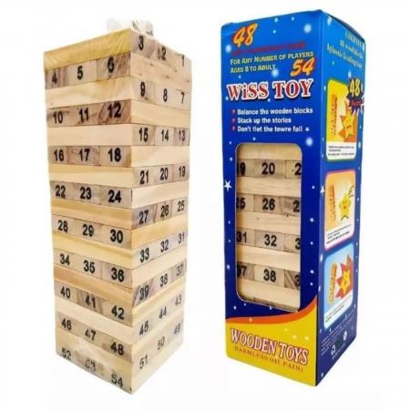 Juuego Didactico de Madera (jenga Pequeño)