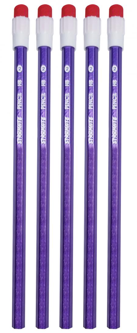 Lapiz Grafito Hb Starmate X Unidad Colores Metalicos
