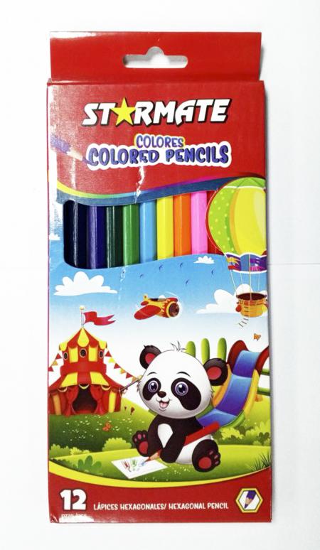 Caja de Creyones Triangulares Jumbo X12