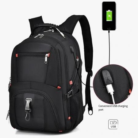 Morral Grande Escolar Negro 