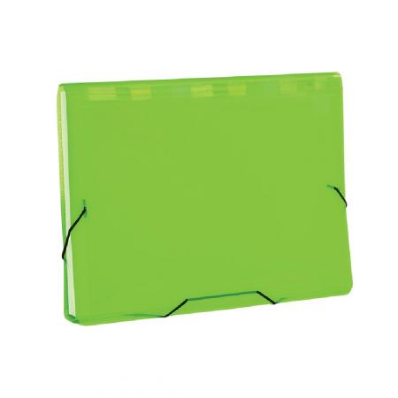Carpeta Acordeon Plastica 13 Div. con Liga Starmate