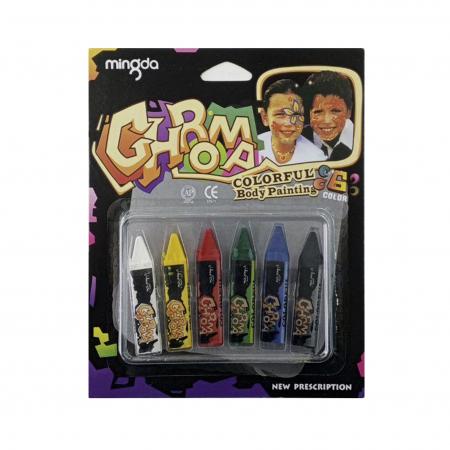 Pintura Facial X6 Colores 85780