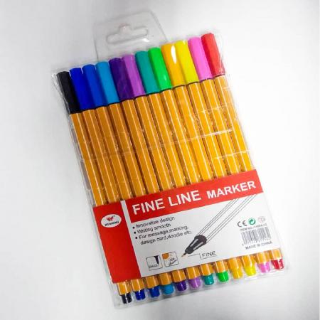 Marcadores Punta Fina X12pcs 85815